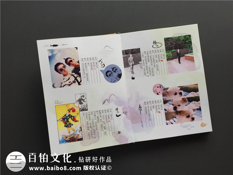 畢業(yè)紀(jì)念冊(cè)制作需要精心的設(shè)計(jì)素材準(zhǔn)備 怎么準(zhǔn)備同學(xué)紀(jì)念冊(cè)素材？第2張-宣傳畫冊(cè),紀(jì)念冊(cè)設(shè)計(jì)制作-價(jià)格費(fèi)用,文案模板,印刷裝訂,尺寸大小