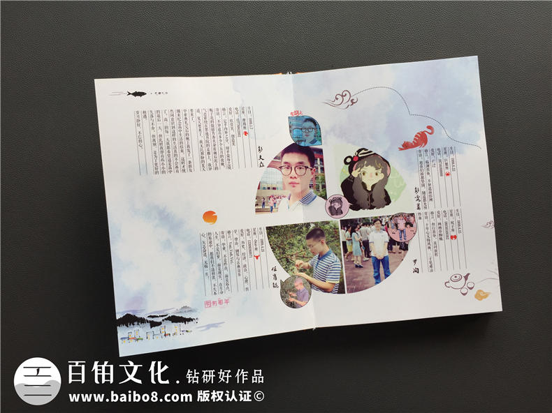 畢業(yè)紀(jì)念冊(cè)制作需要精心的設(shè)計(jì)素材準(zhǔn)備 怎么準(zhǔn)備同學(xué)紀(jì)念冊(cè)素材？第3張-宣傳畫冊(cè),紀(jì)念冊(cè)設(shè)計(jì)制作-價(jià)格費(fèi)用,文案模板,印刷裝訂,尺寸大小