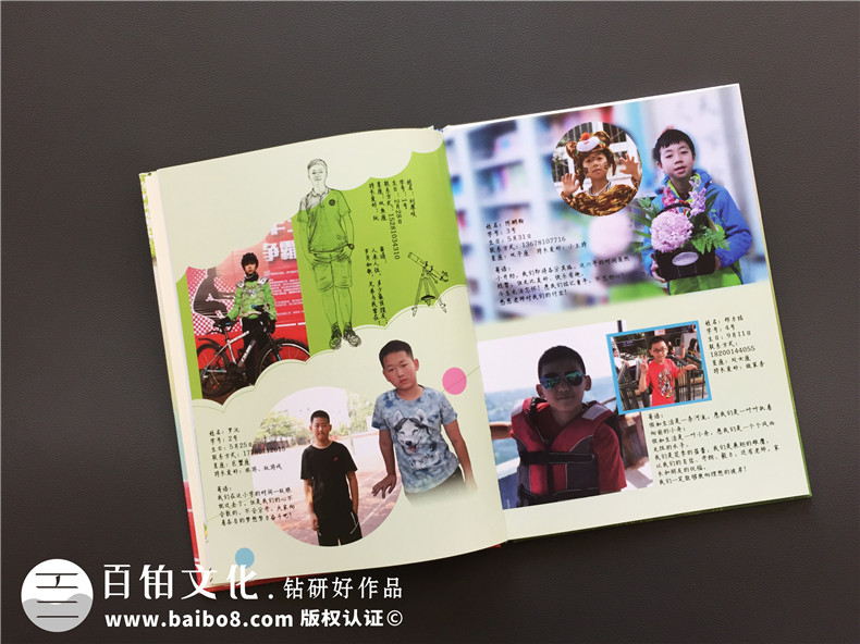 小學(xué)畢業(yè)典禮之后 進(jìn)行小學(xué)畢業(yè)紀(jì)念冊制作紀(jì)念小伙伴的校園回憶！第6張-宣傳畫冊,紀(jì)念冊設(shè)計(jì)制作-價(jià)格費(fèi)用,文案模板,印刷裝訂,尺寸大小