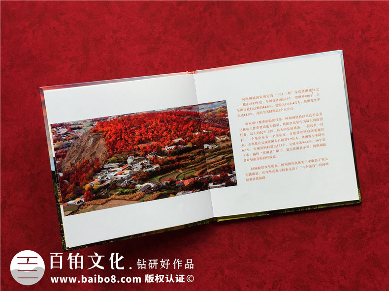 印刷光盤精裝盒包裝生產(chǎn)廠家-脫貧攻堅工作紀(jì)實視頻影像光盤盒制作