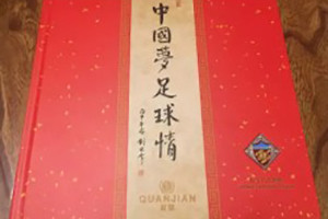 中國夢足球情紀(jì)念郵冊-成都集郵冊設(shè)計(jì)制作