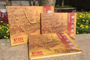 臺(tái)兒莊古城勝跡復(fù)原紀(jì)念郵冊-成都集郵冊定制