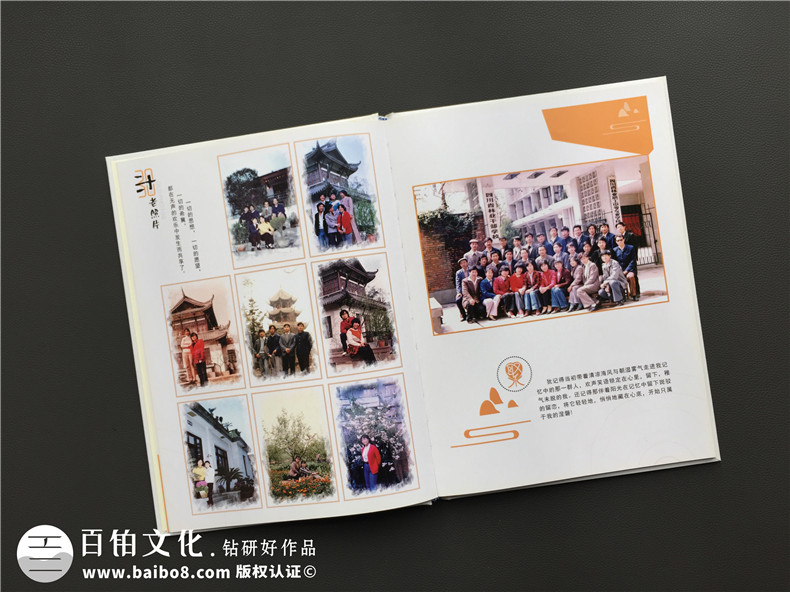 畢業(yè)30周年同學聚會照片相冊影集制作-配任何文字序言都不及聯絡!