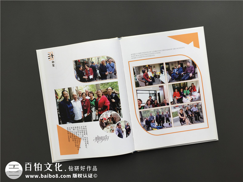 畢業(yè)30周年同學聚會照片相冊影集制作-配任何文字序言都不及聯絡!