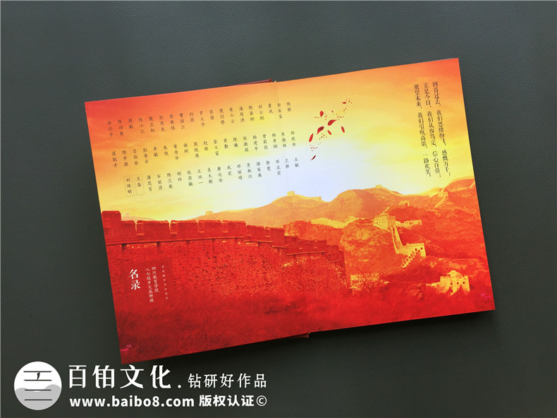 畢業(yè)30周年同學聚會紀念冊唯美文字分享，猛回首