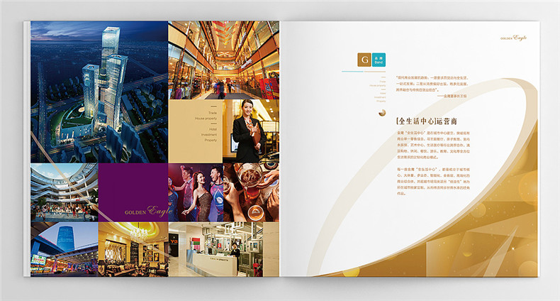 商業(yè)廣場樓書設計-房地產(chǎn)企業(yè)招商投資宣傳畫冊設計制作案例賞析!