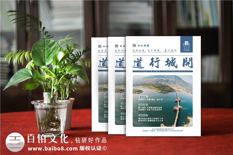 單位內(nèi)部期刊制作-軌道工程公司項(xiàng)目?？s志設(shè)計(jì)規(guī)劃-四川路橋