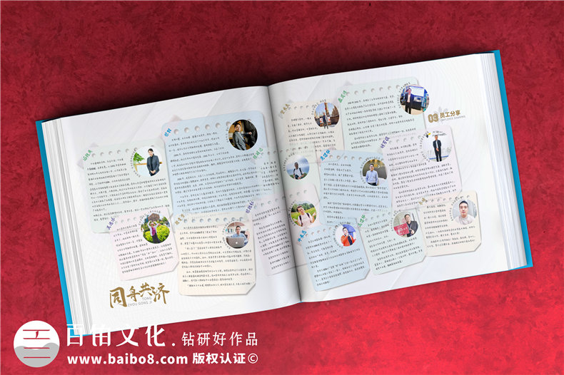 公司周年紀念畫冊排版-集團成立十五周年圖畫冊設(shè)計