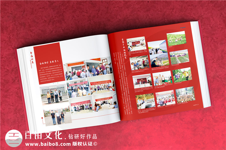 定點幫扶決勝脫貧攻堅紀實勝利相冊設計-扶貧畫冊制作