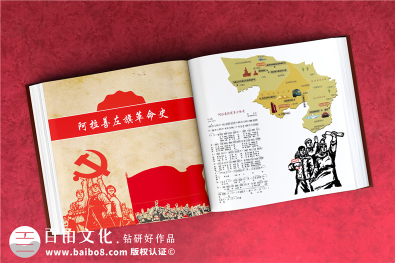 制作紅色記憶紀(jì)念冊獻禮建黨百年-革命歷史100周年紀(jì)念冊方案