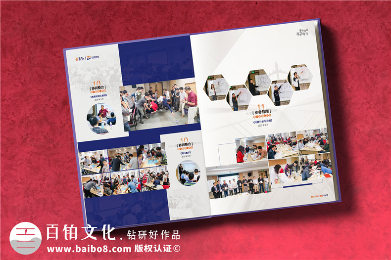 訓(xùn)練營(yíng)結(jié)業(yè)紀(jì)念冊(cè)-企業(yè)培訓(xùn)學(xué)習(xí)留念相冊(cè)影集