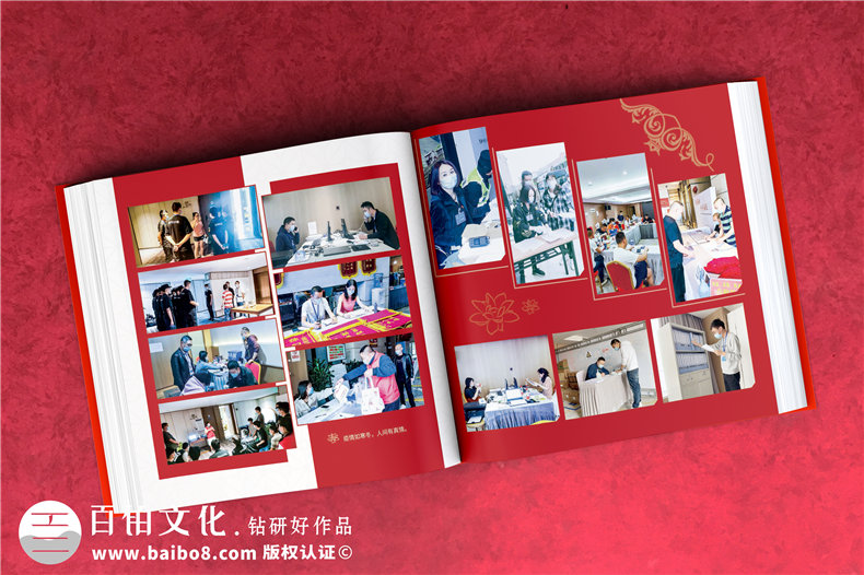 抗疫時期專屬相冊影集制作-疫情防控隔離點志愿者服務(wù)紀實畫冊印刷