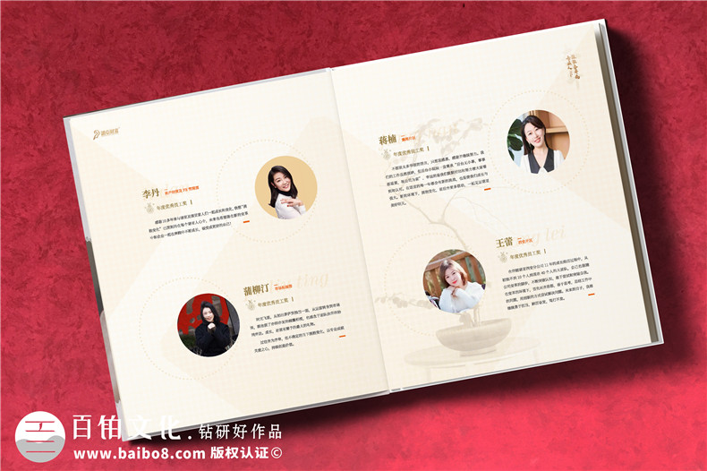 優(yōu)秀員工表彰紀(jì)念冊(cè)-公司頒發(fā)給專業(yè)技能獲獎(jiǎng)的員工相冊(cè)影集