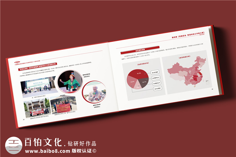 學(xué)會成立60周年紀(jì)念冊-行業(yè)協(xié)會周年畫冊設(shè)計