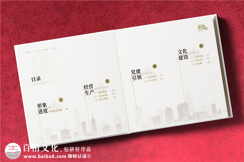 獻給項目建設(shè)者的紀念圖集-項目回憶錄圖冊