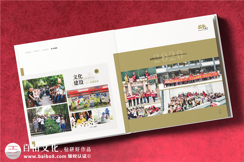 獻給項目建設(shè)者的紀念圖集-項目回憶錄圖冊