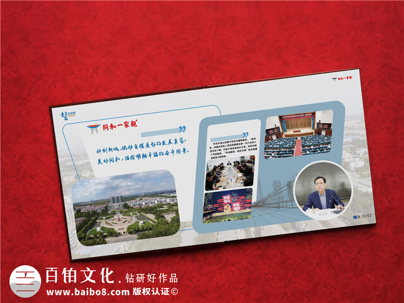 城市發(fā)展回顧紀念冊-記錄高新區(qū)開發(fā)建設(shè)的畫冊影集