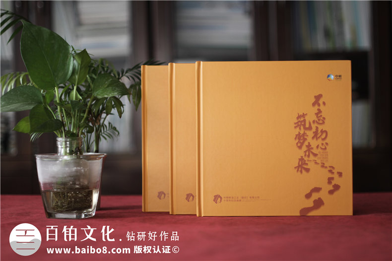 企業(yè)十周年影像紀(jì)念冊怎么做-用于宣傳的知名公司周年慶畫冊設(shè)計(jì)