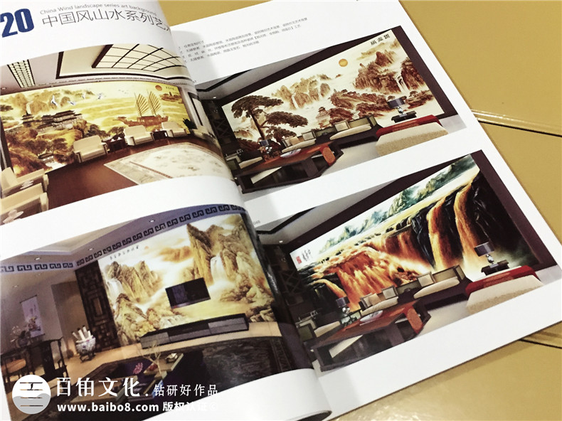 達(dá)芬奇藝術(shù)背景墻畫冊設(shè)計制作-家具畫冊定制